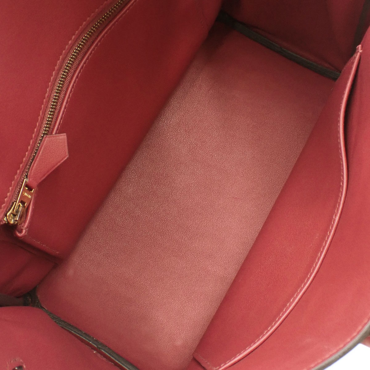 Birkin 25 in Swift Rouge Gold with X Stamp