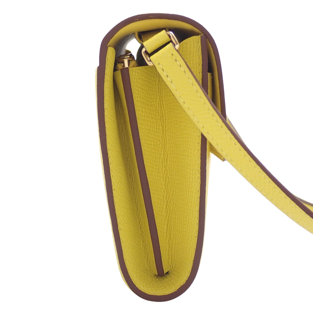 コンスタンスロング トゥーゴー ヴォーエプソン ライム ゴールド金具 W刻印