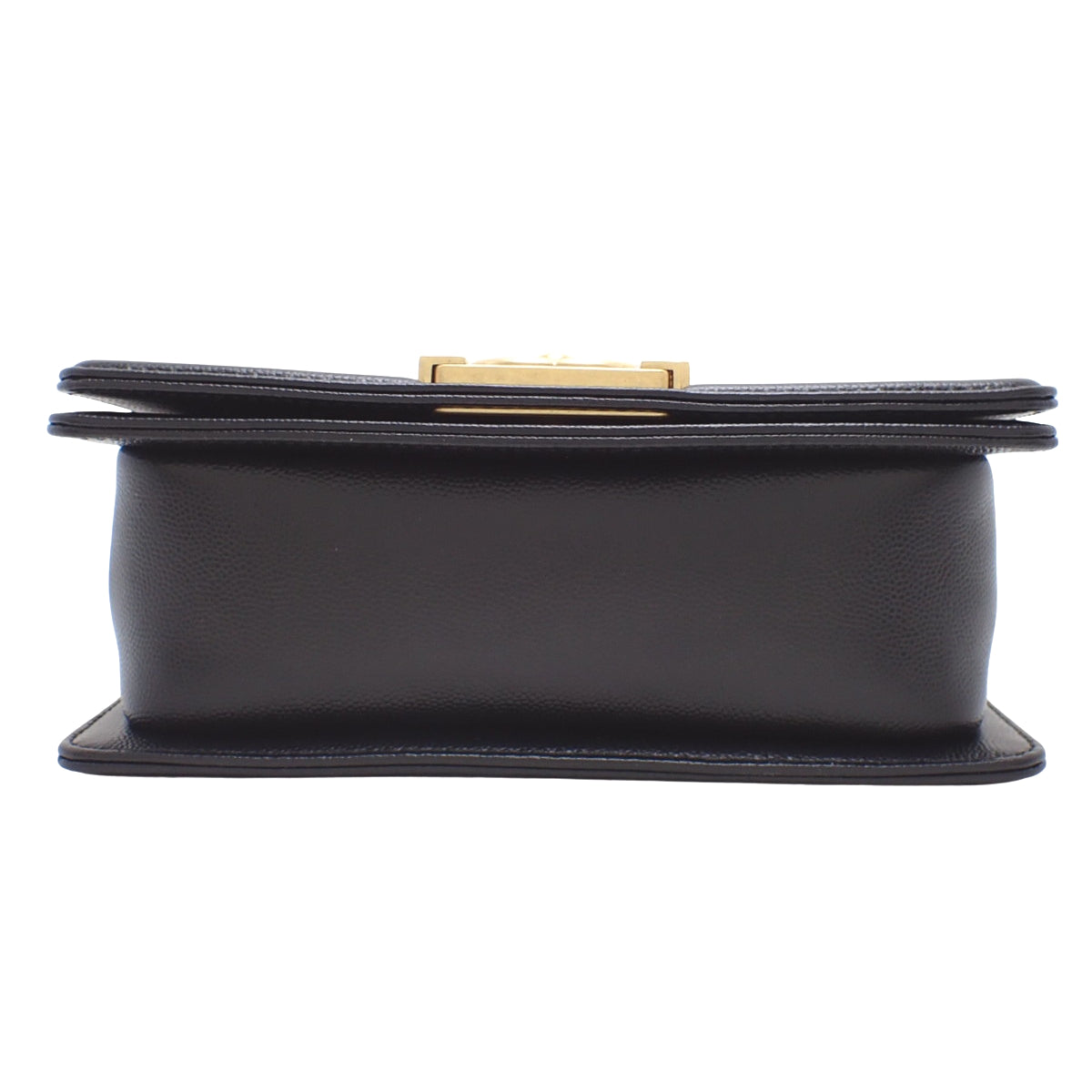 ボーイシャネル ココマーク チェーンショルダーバッグ キャビアスキン ブラック