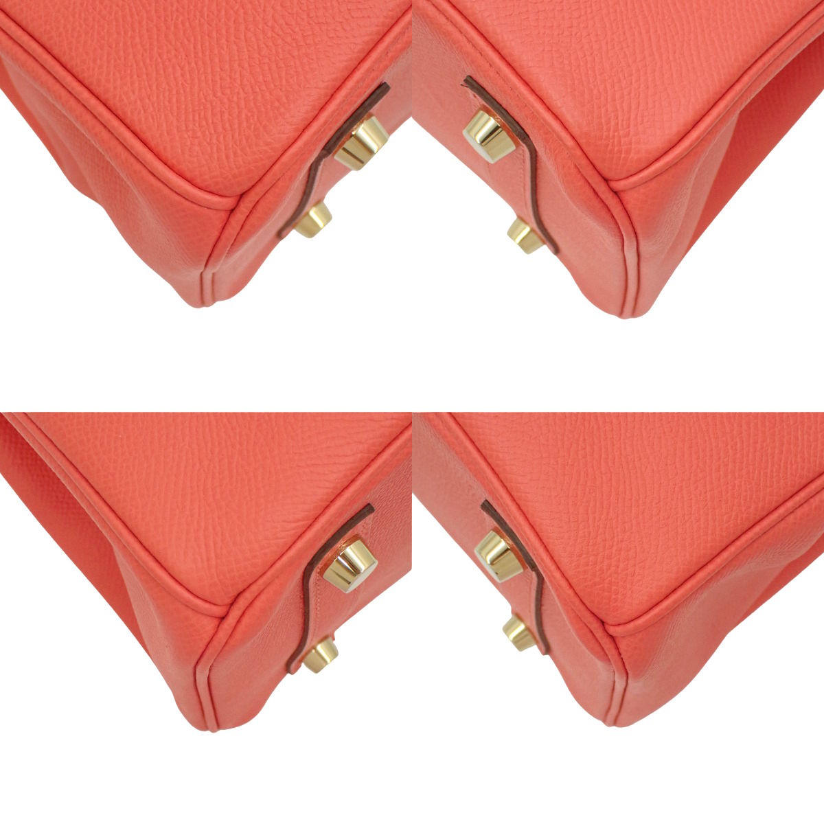 バーキン30 ヴォーエプソン ローズジャイプール ゴールド金具 X刻印