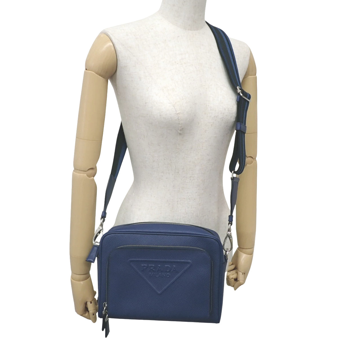 クロスボディバッグ サフィアーノレザー SAFFIANO CUIR BLUETTE 2VH152