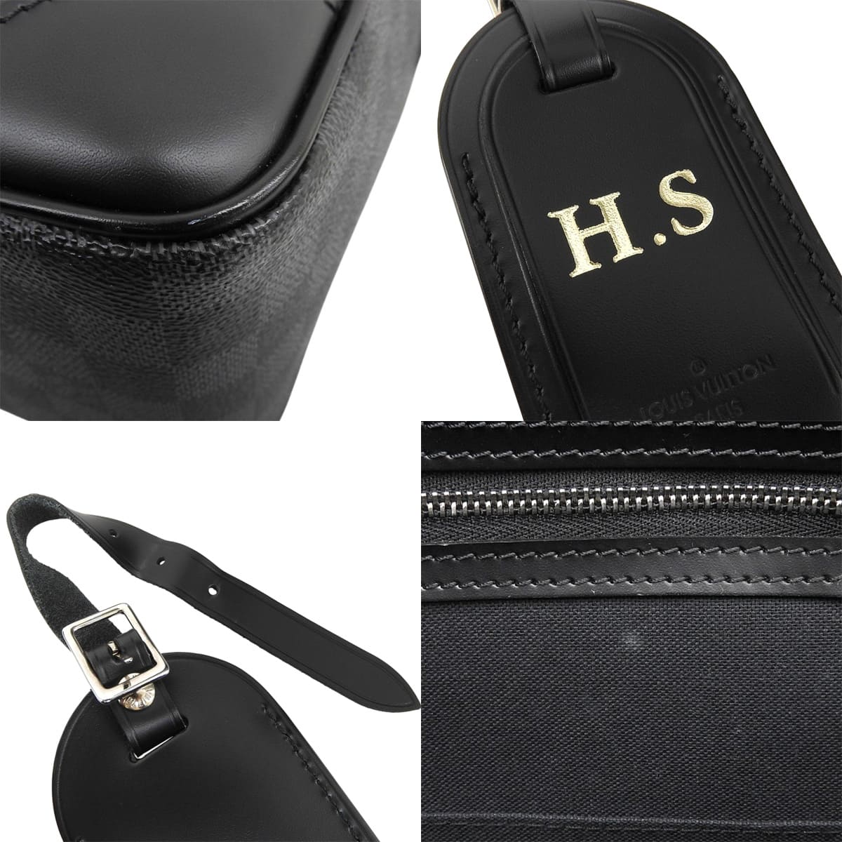 Damier Graphite Porte-Document Voyage GM 黑色/灰色 N41123