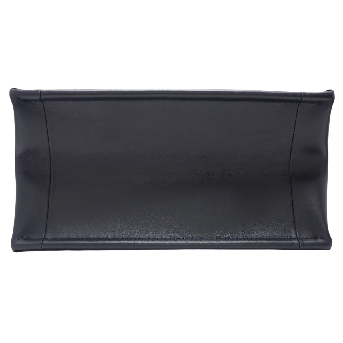 Macrocannage Book Tote, Small, Calfskin, Black, M1325OWHP_M900