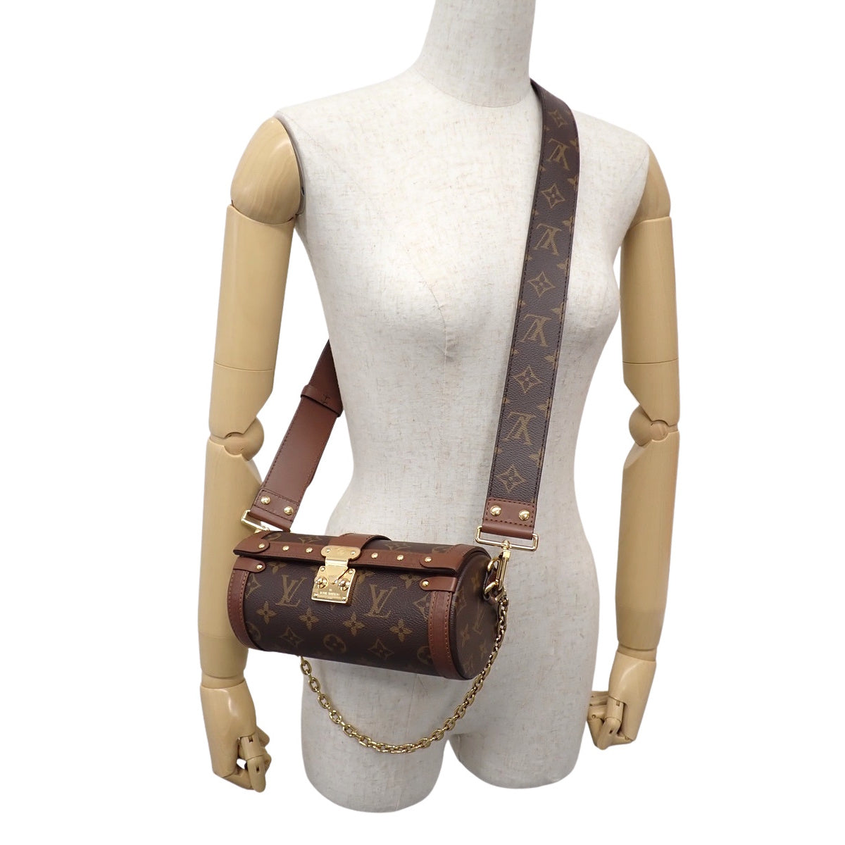 モノグラム パピヨントランク モノグラムキャンバス ブラウン M57835