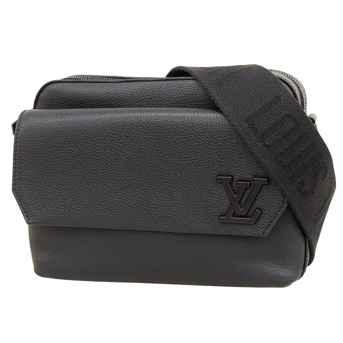 Fastline Messenger 小牛皮黑色 M22482