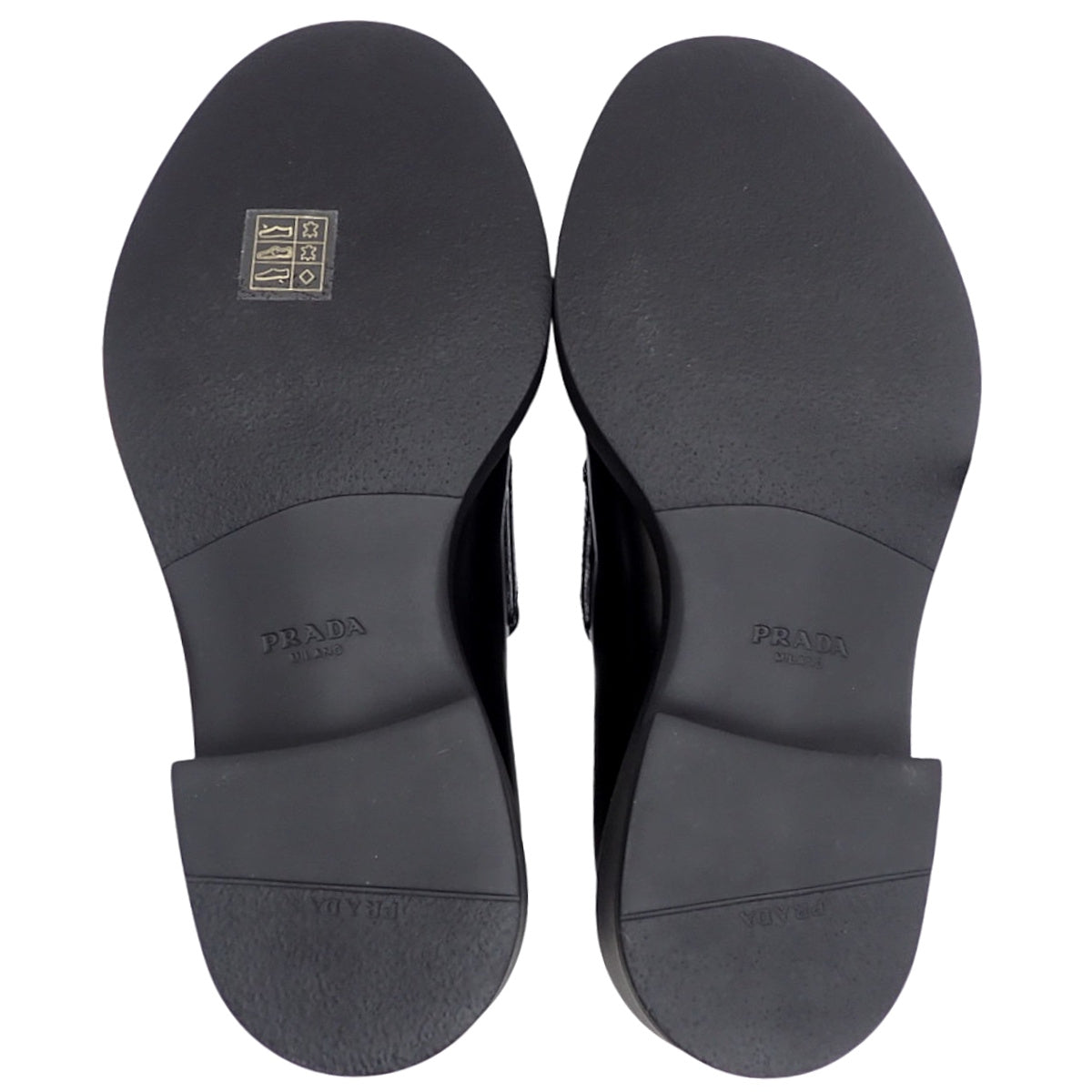 Chocolate Brushed Leather Loafers, Size 37