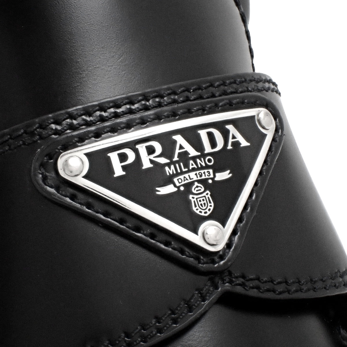 Chocolate Brushed Leather Loafers, Size 37