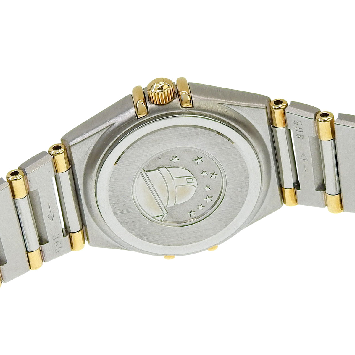 星座系列迷你腕表 1362.30 YG/SS 白色 石英 女士