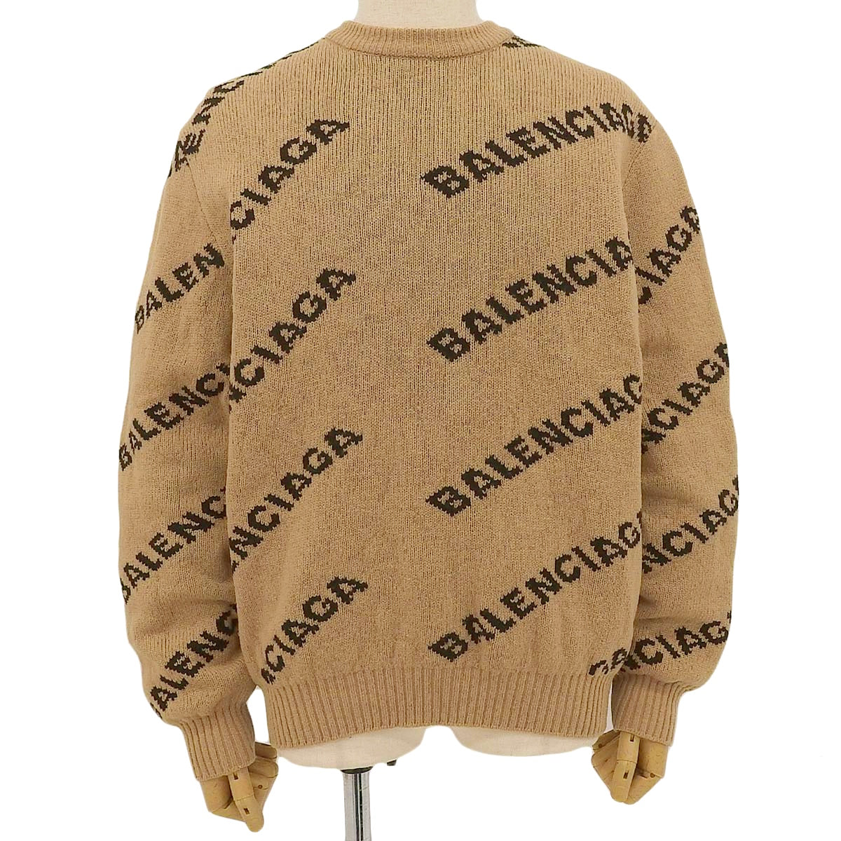 ロゴ ニット XL