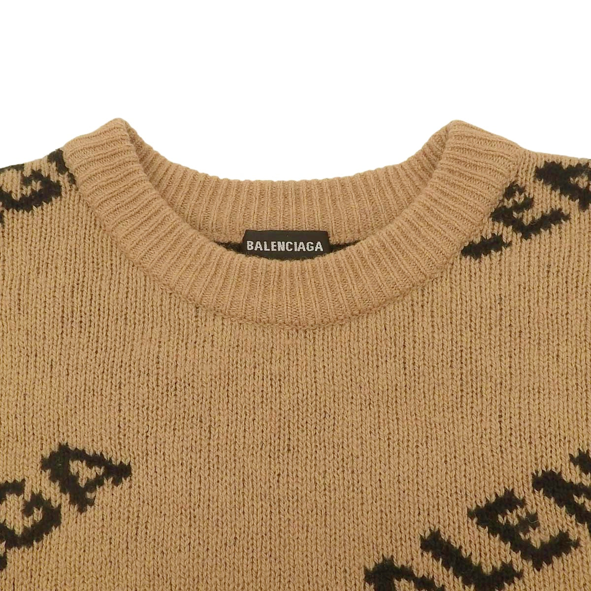 ロゴ ニット XL