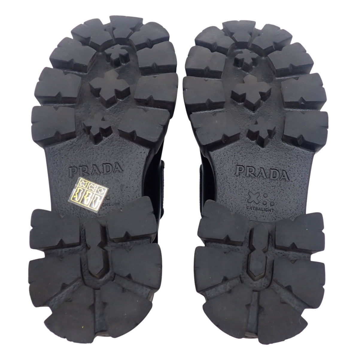 Monolith brushed leather loafers, size 38, black