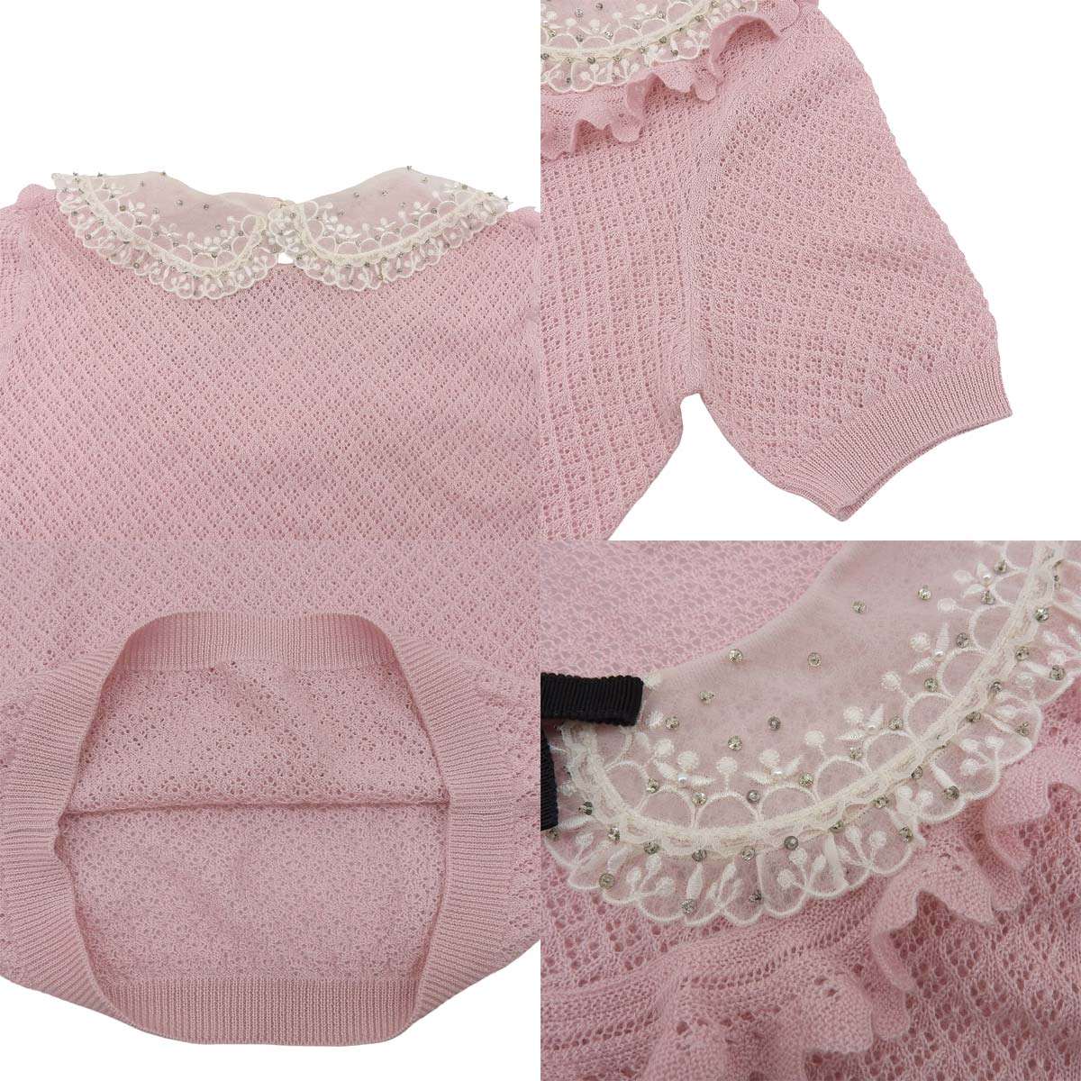 襟付きリボンニット 2020年 38