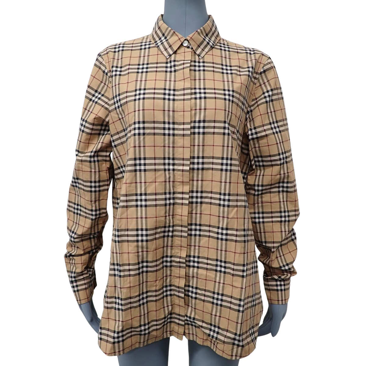 ノバチェック シャツ M