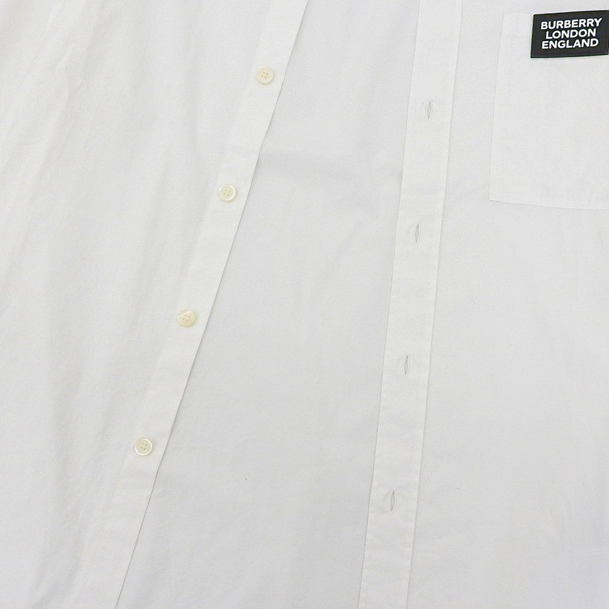 Logo White Shirt M