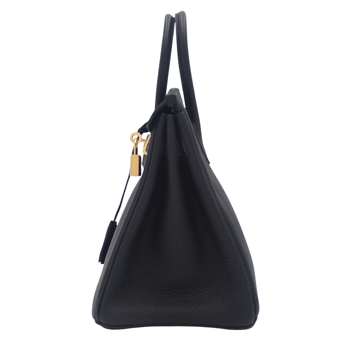 Birkin 25 Togo 黑色金色五金 Y 字印章