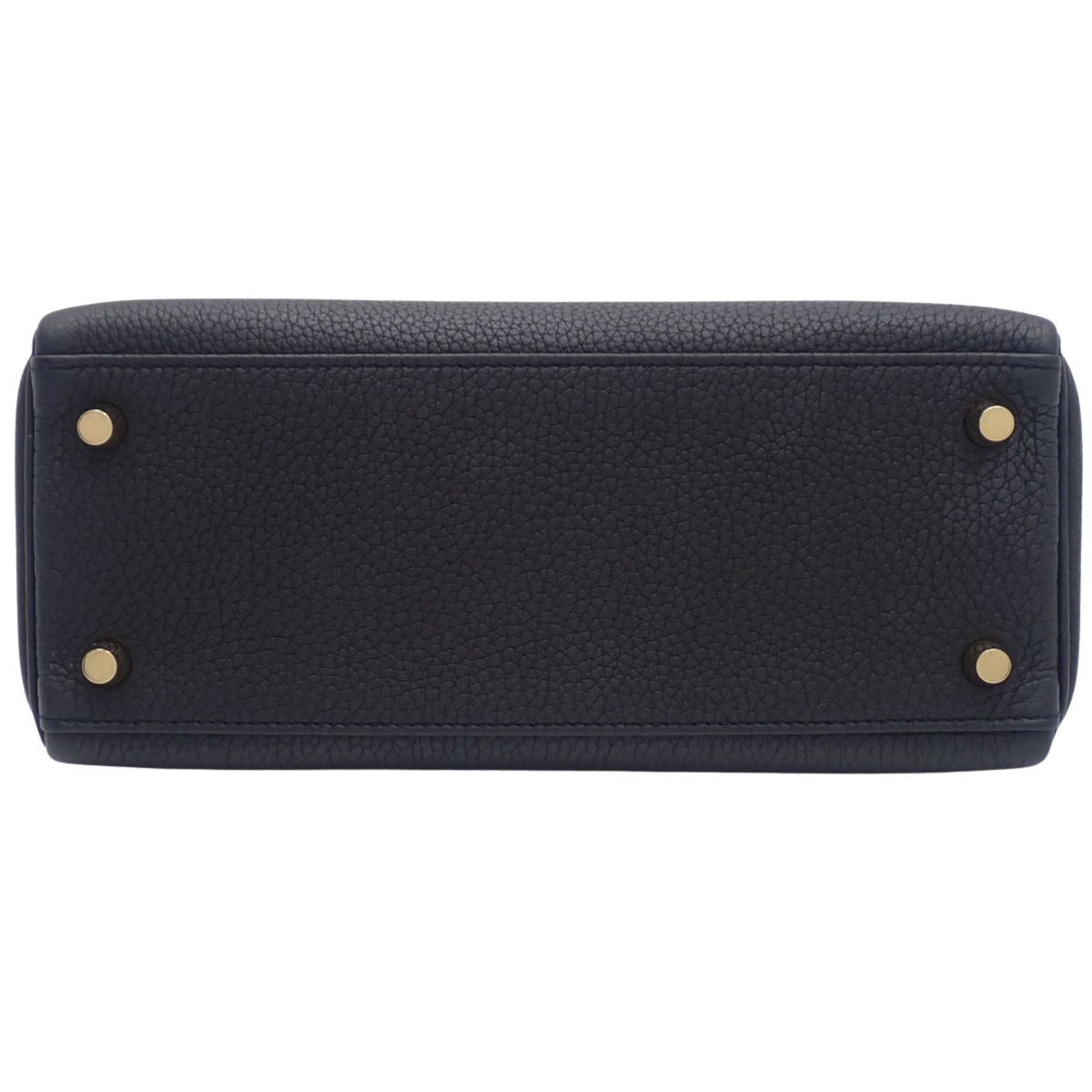 ケリー25 (内縫い) トゴ ブラック ゴールド金具 U刻印