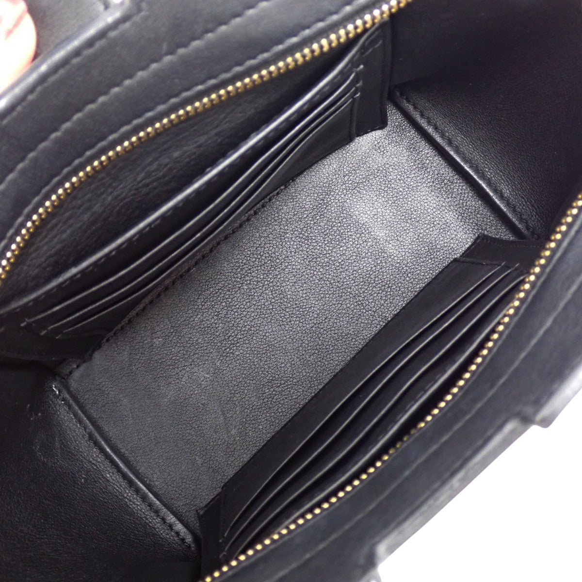 TOY CABAS トイ カバスバッグ レザー ブラック 452322