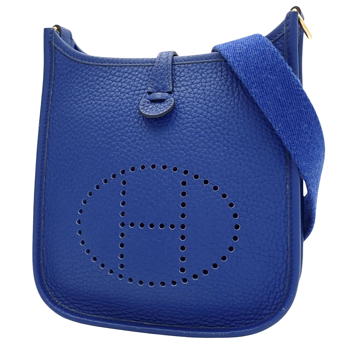 エヴリン アマゾンTPM トリヨンクレマンス ブルーロイヤル ゴールド金具 U刻印