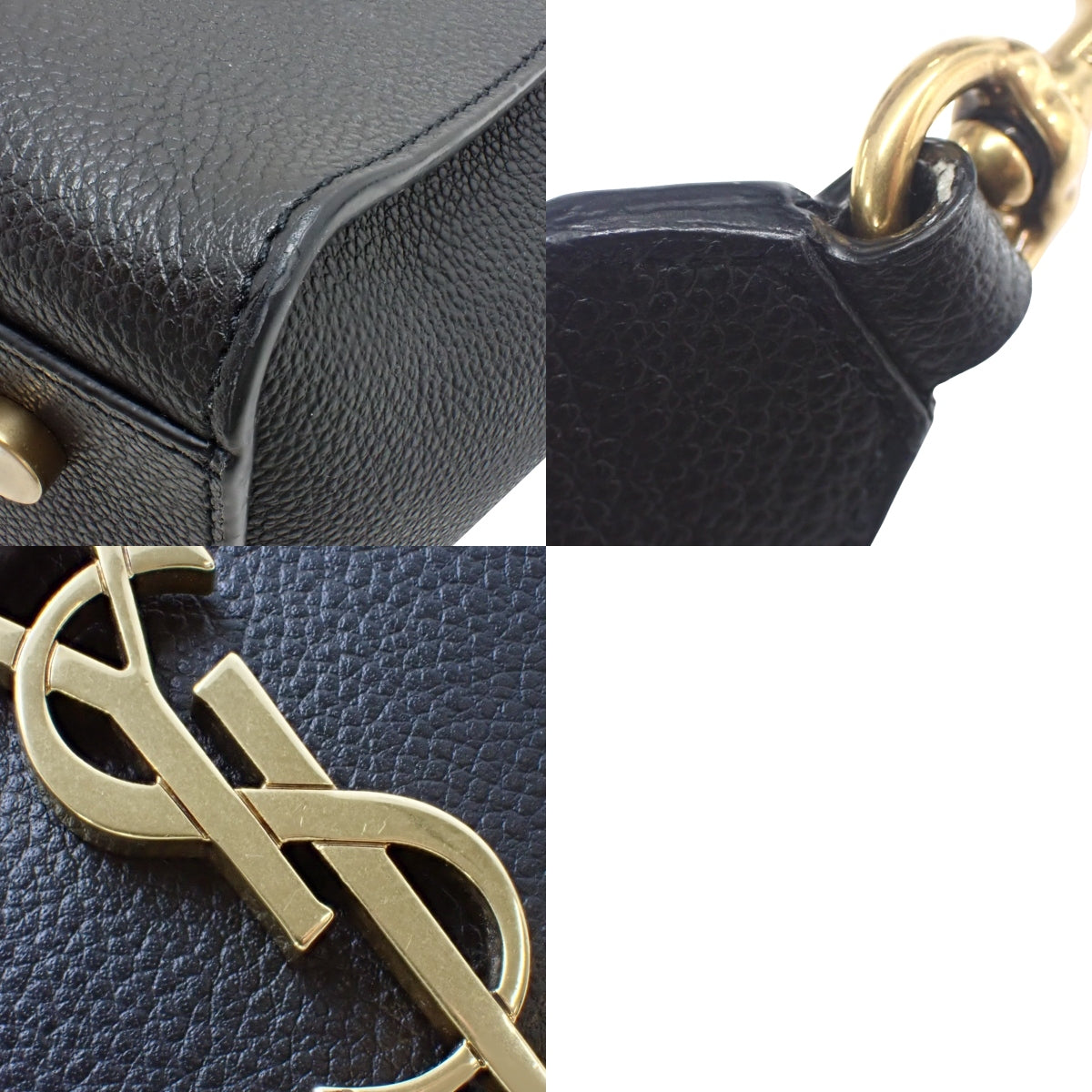 ダウンタン ベイビー レザー ブラック 635346