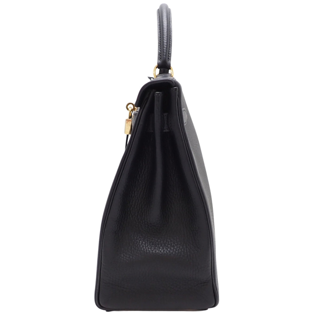 ケリー32 (内外縫い) アルデンヌ ブラック ゴールド金具 B刻印