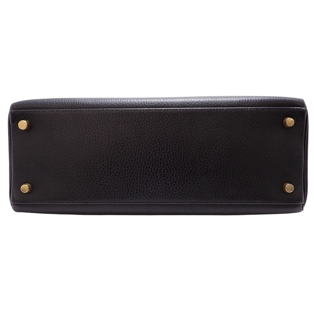 ケリー32 (内外縫い) アルデンヌ ブラック ゴールド金具 B刻印