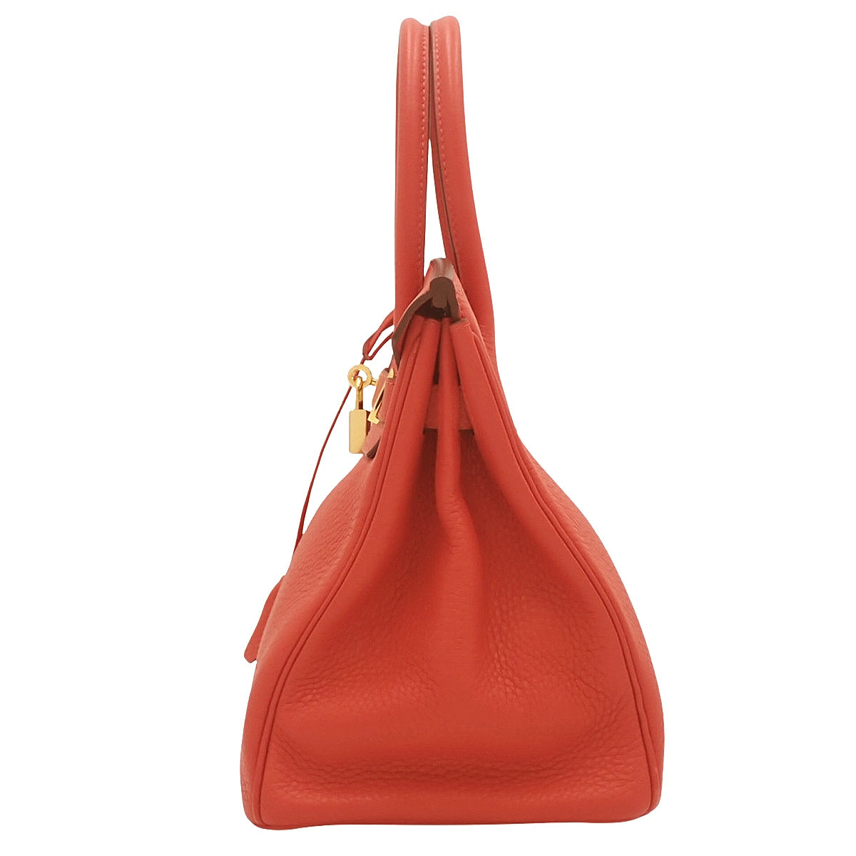 バーキン30 トリヨンクレマンス ルージュトマト ゴールド金具 X刻印