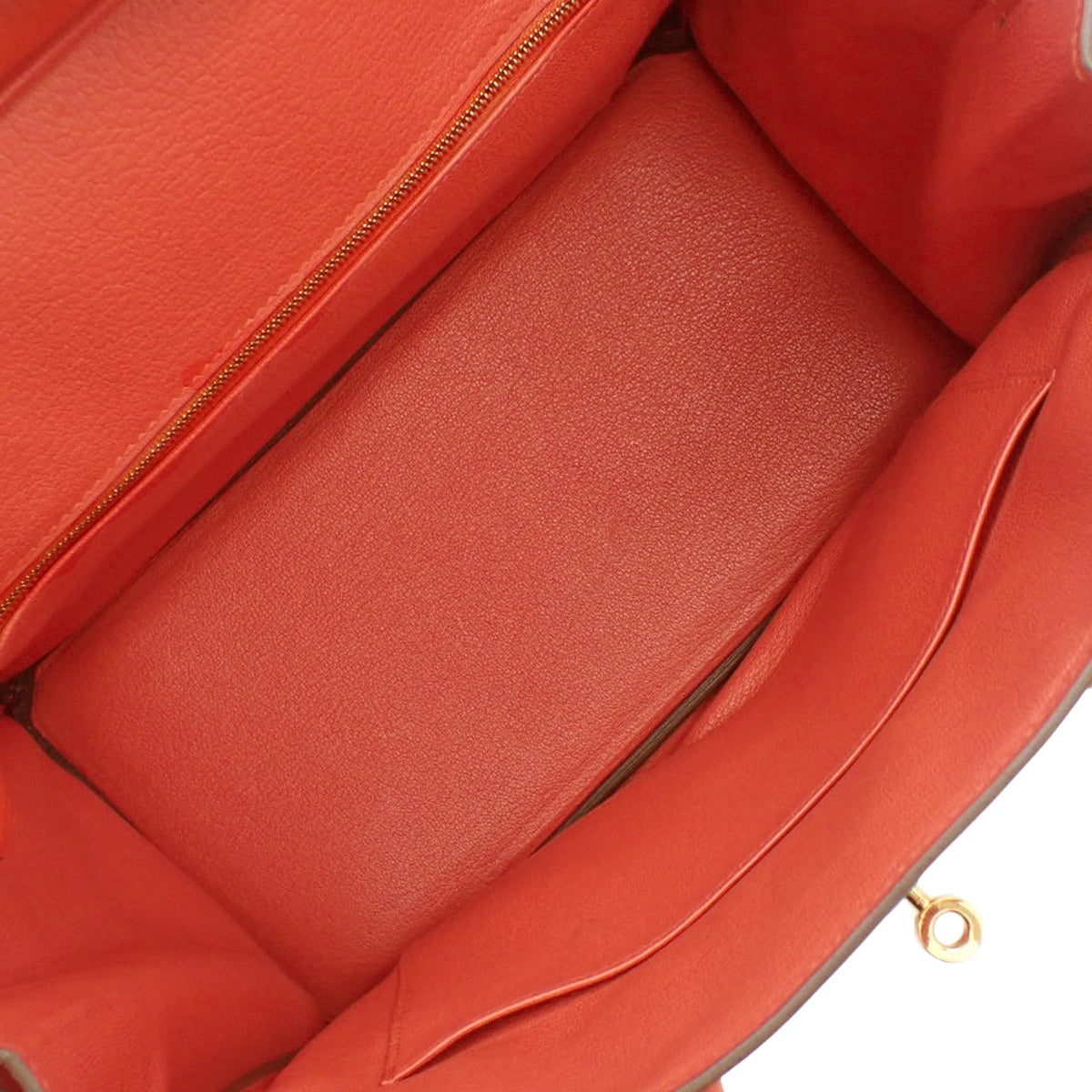 バーキン30 トリヨンクレマンス ルージュトマト ゴールド金具 X刻印