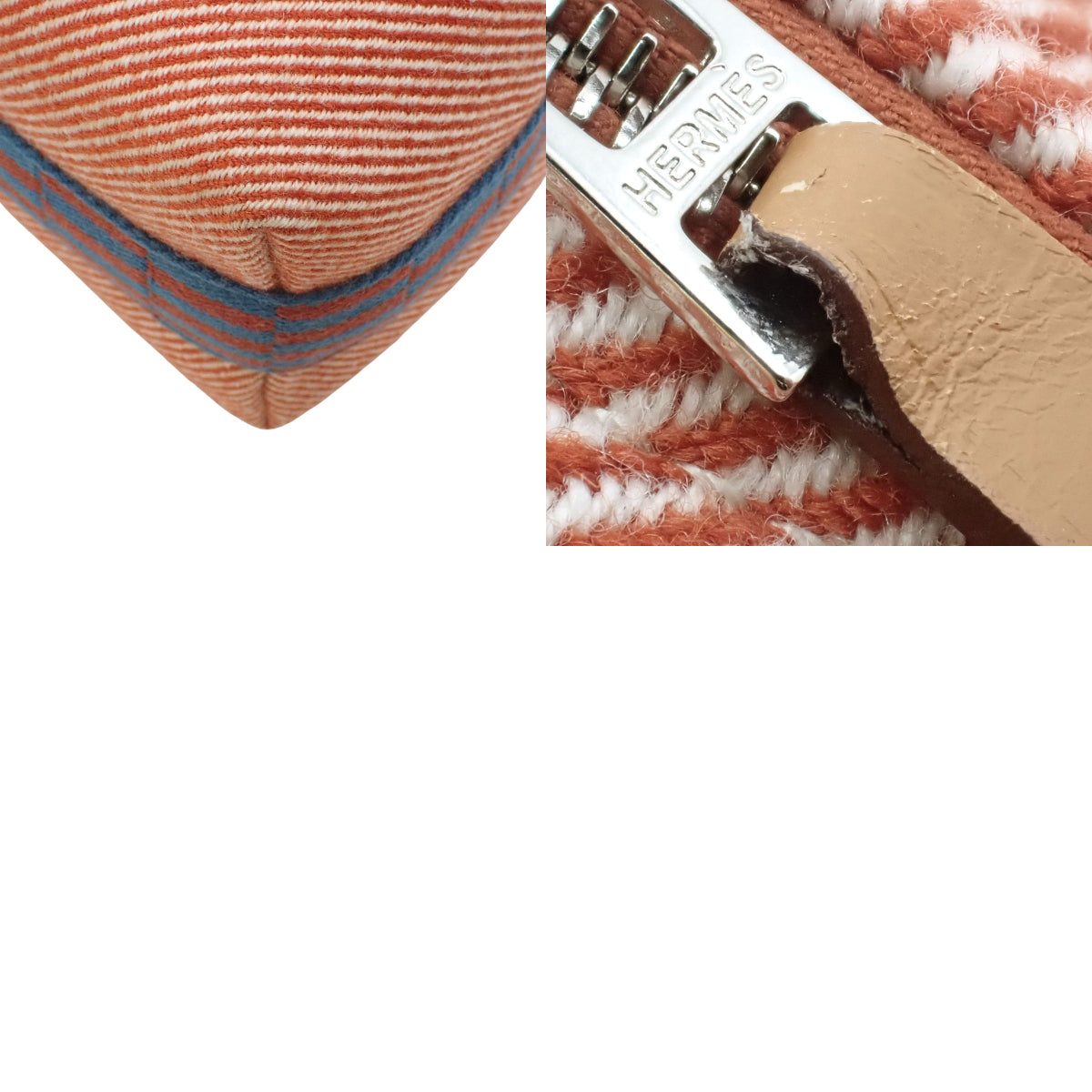 ブリッド・ア・ブラック PM キャンバス オレンジ ブルー レッド赤 シルバー金具