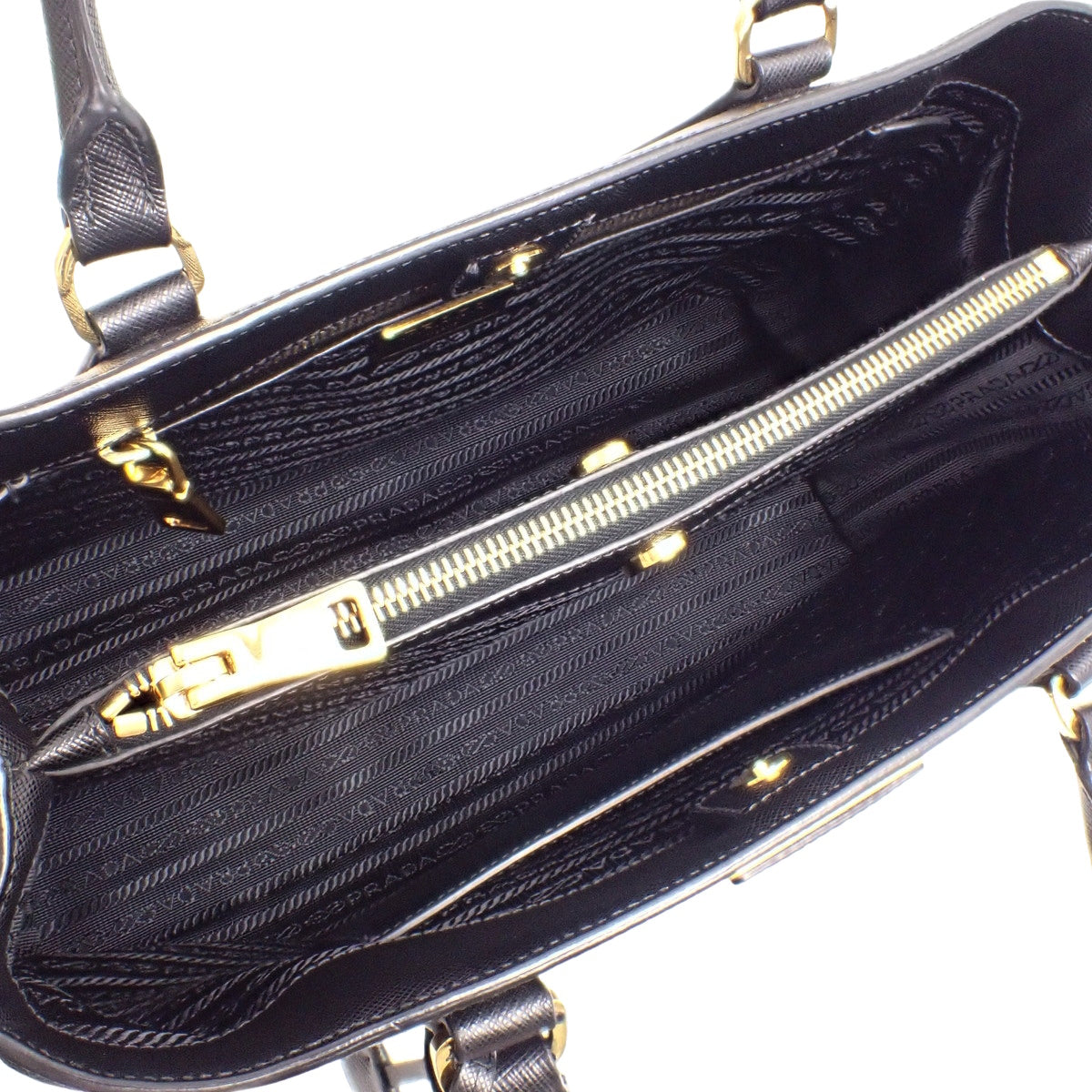 Galleria Saffiano Leather Black BN1874