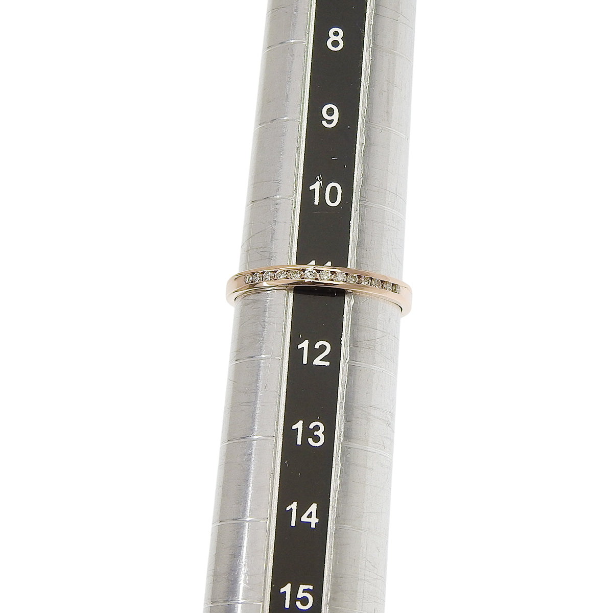 Diamond Ring D0.10 K10PG 0.9g