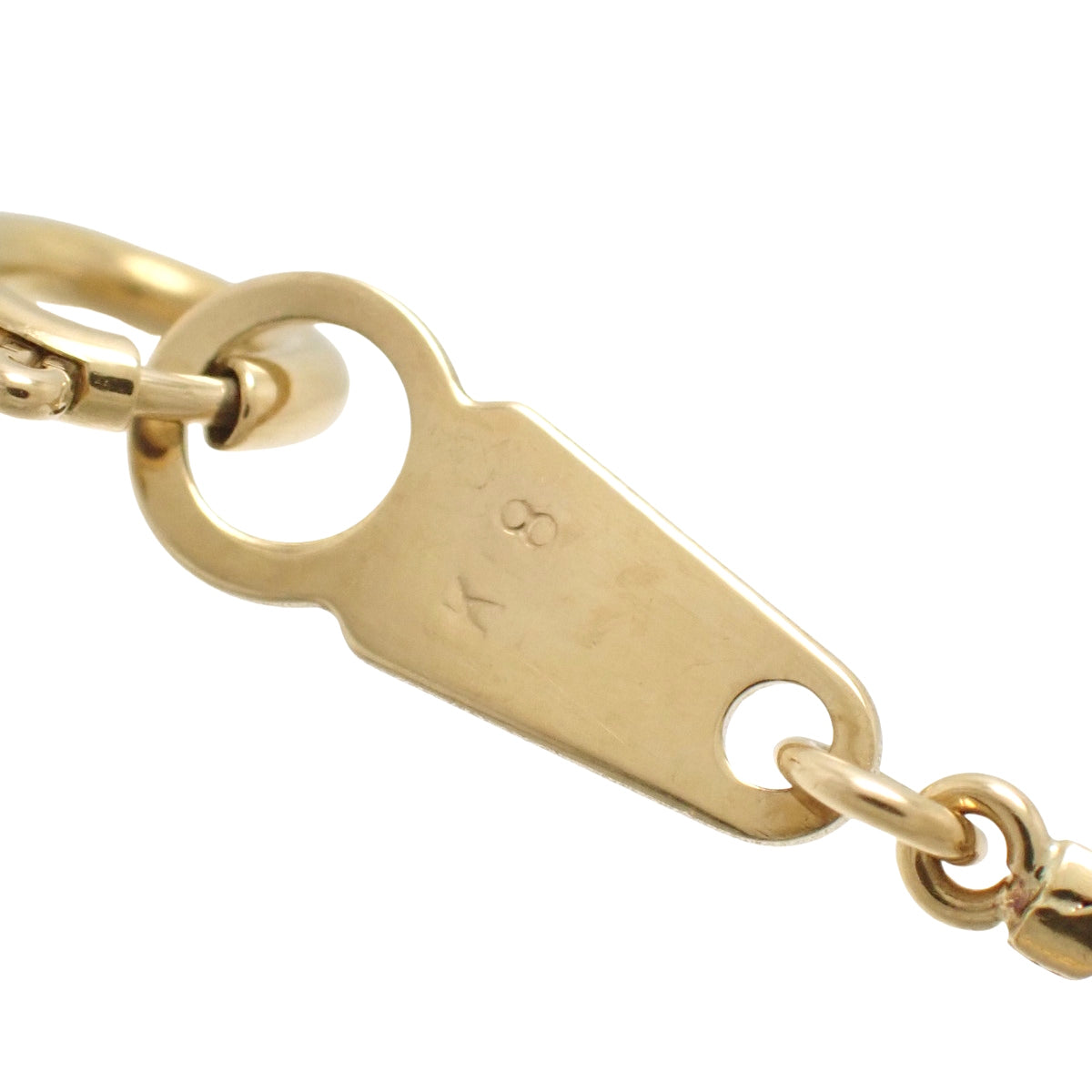 エメラルド ダイヤモンド ネックレス E0.34/D0.19 イエローゴールド K18YG 6.5g