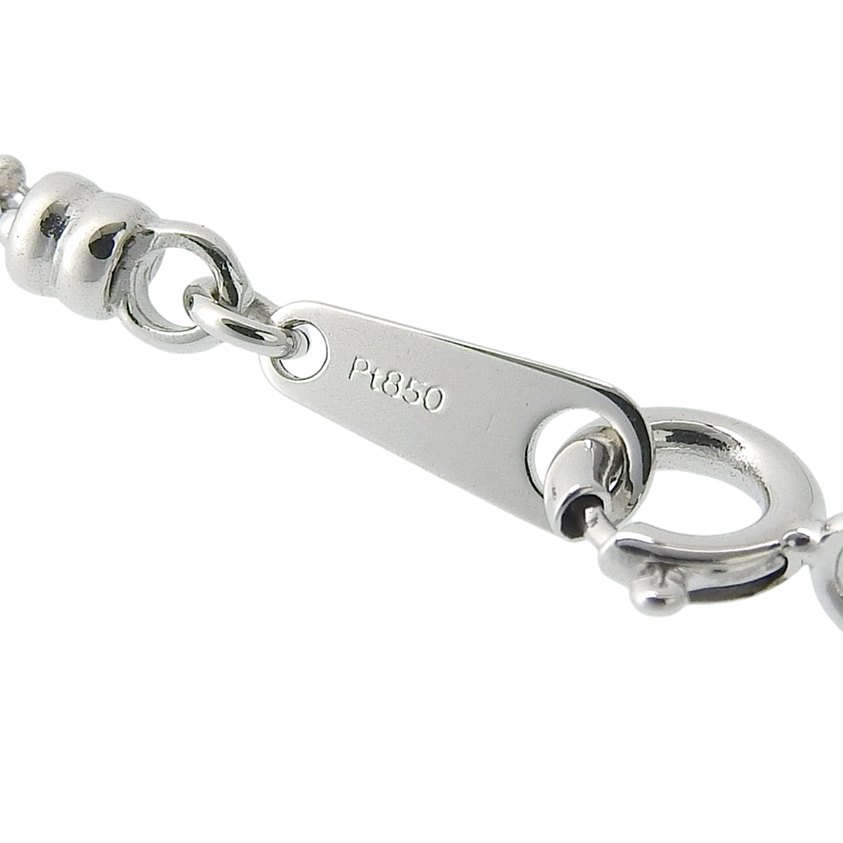 ダイヤモンド ネックレス D0.40 ホワイトゴールド K18WG プラチナ Pt850 10.7g