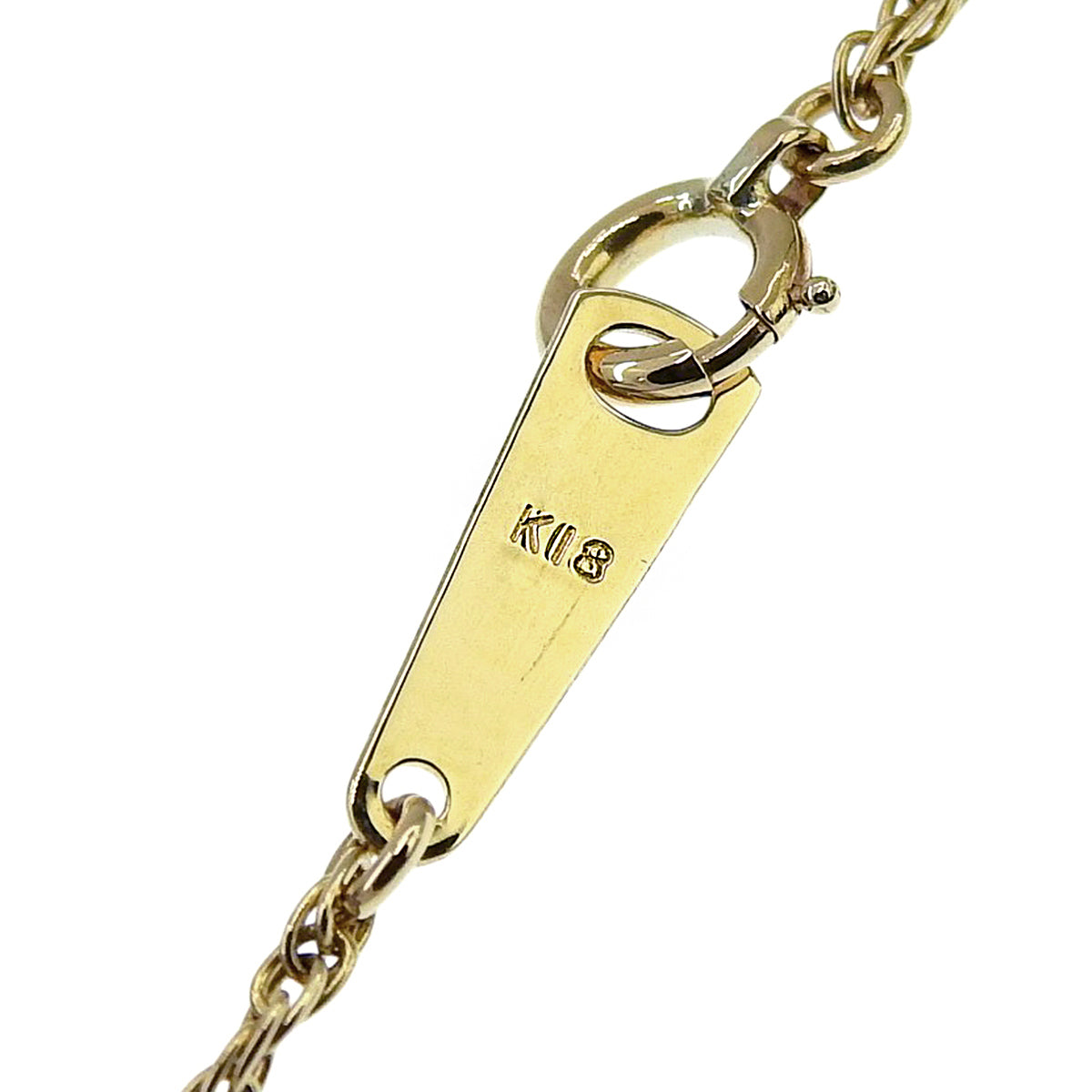 ダイヤモンド ネックレス D0.50 K18YG 4.4g