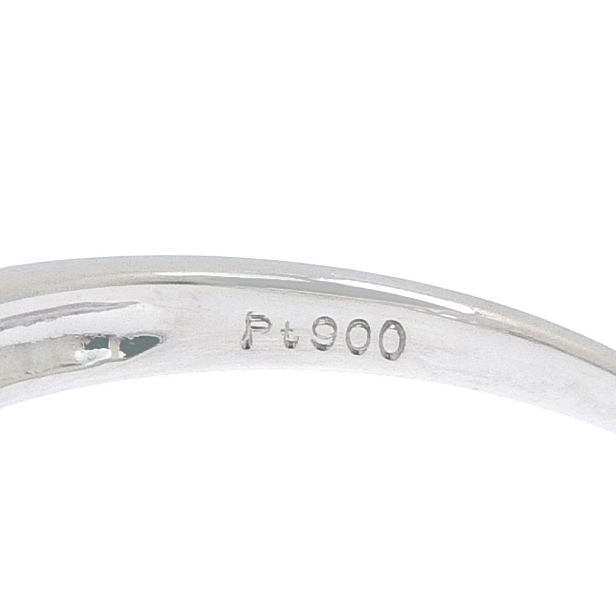 Diamond ring, D0.20, platinum Pt900, size 13 (53), 2.4g