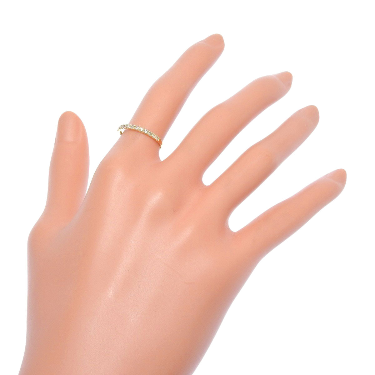 半永恒戒指 D0.15 黄金 K18YG 11号 (51) 0.8克