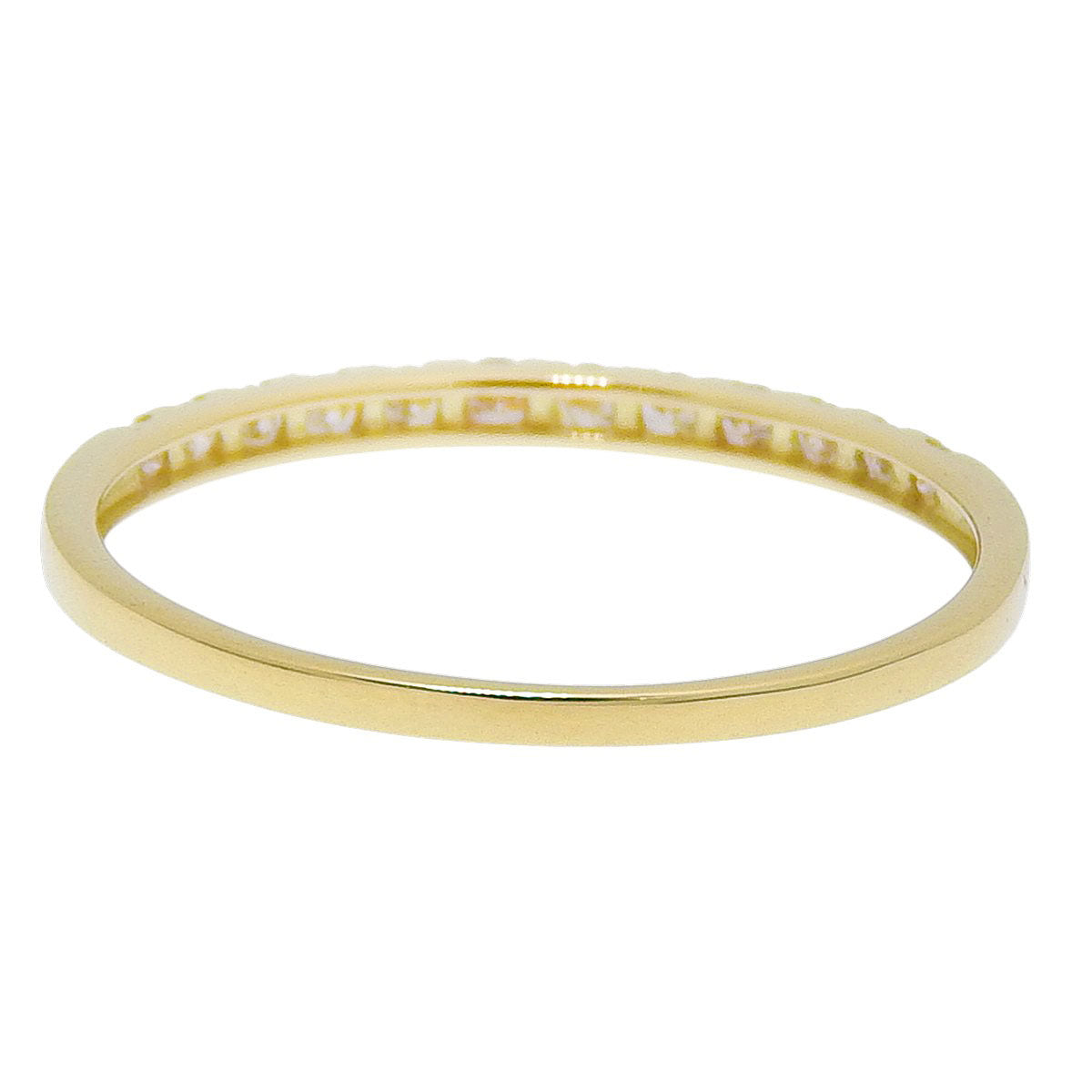 半永恒戒指 D0.15 黄金 K18YG 11号 (51) 0.8克