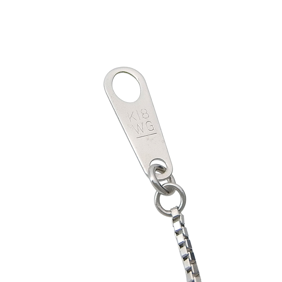 3PD ダイヤモンドネックレス D0.50 ホワイトゴールド K18WG 3.2g
