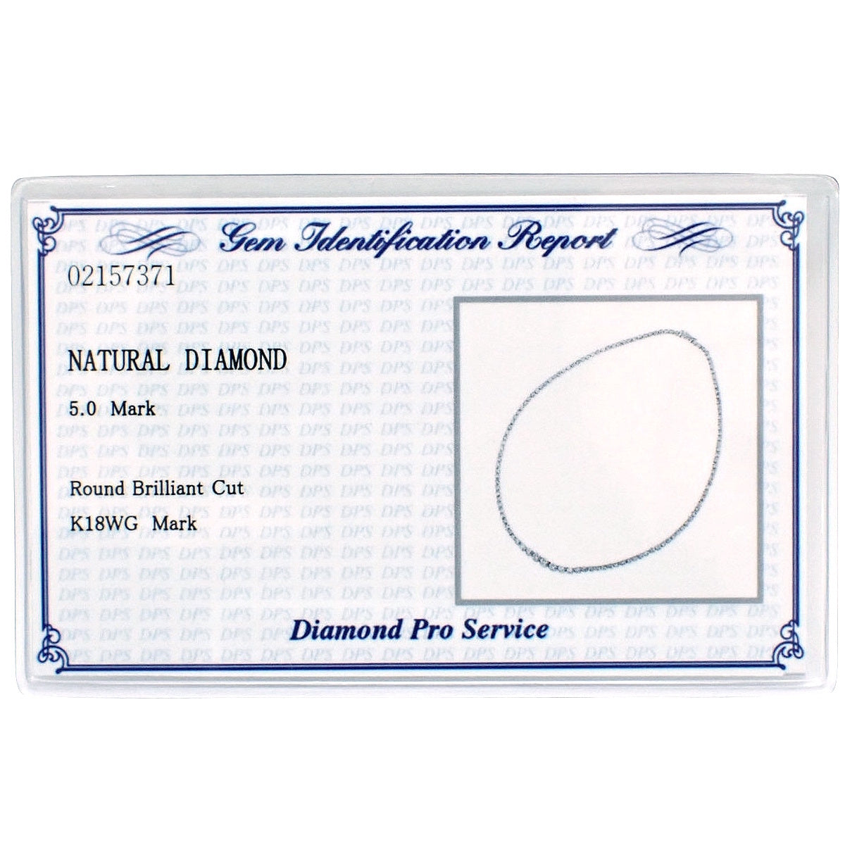 テニス ダイヤモンド ネックレス D5.0 ホワイトゴールド K18WG 12.9g