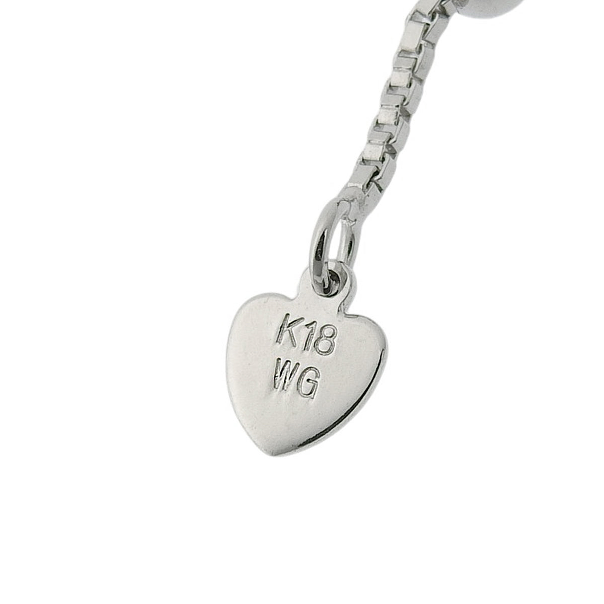 钻石项链 D1.00 白金 K18WG 8.7g