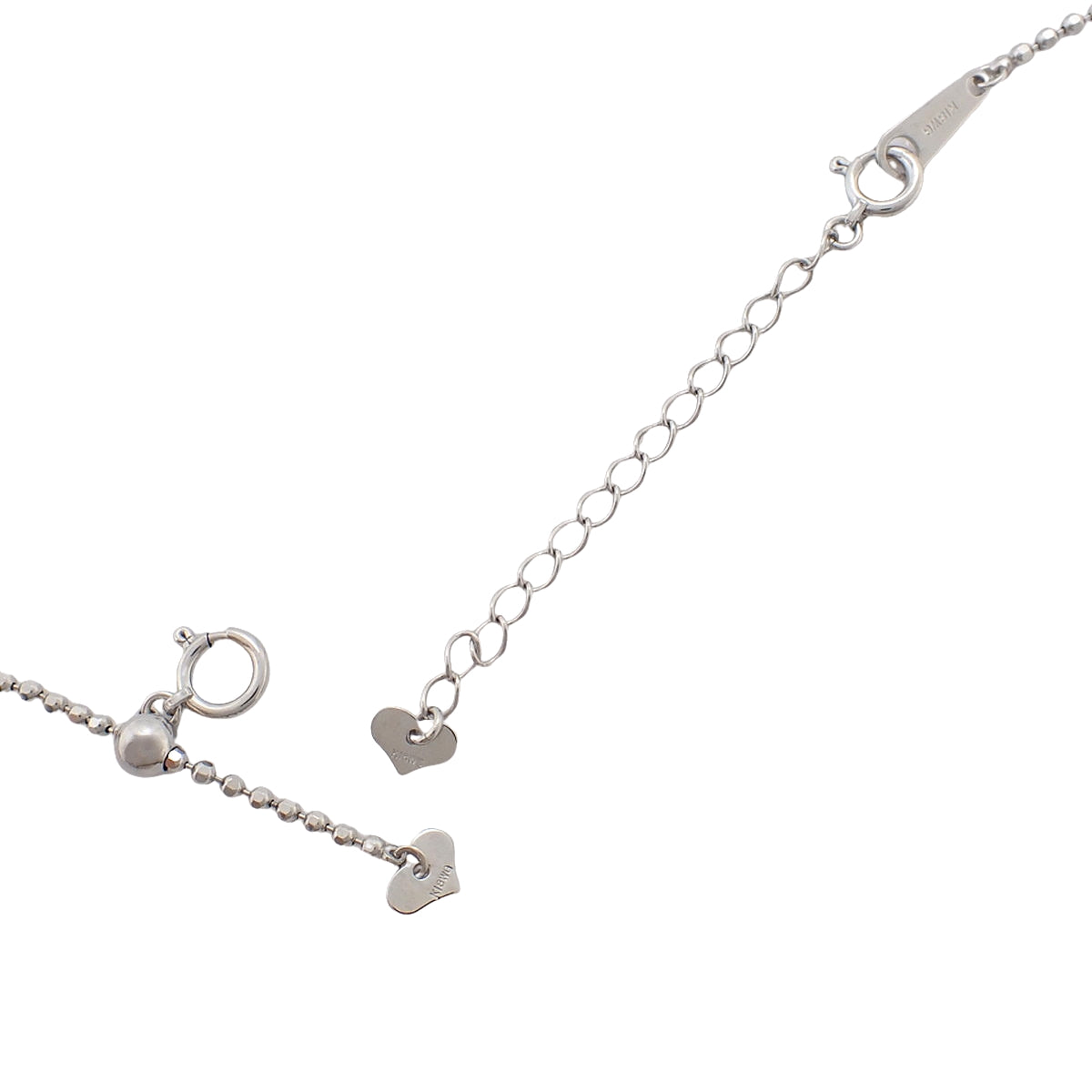 Diamond Necklace D1.50 White Gold K18WG 8.9g