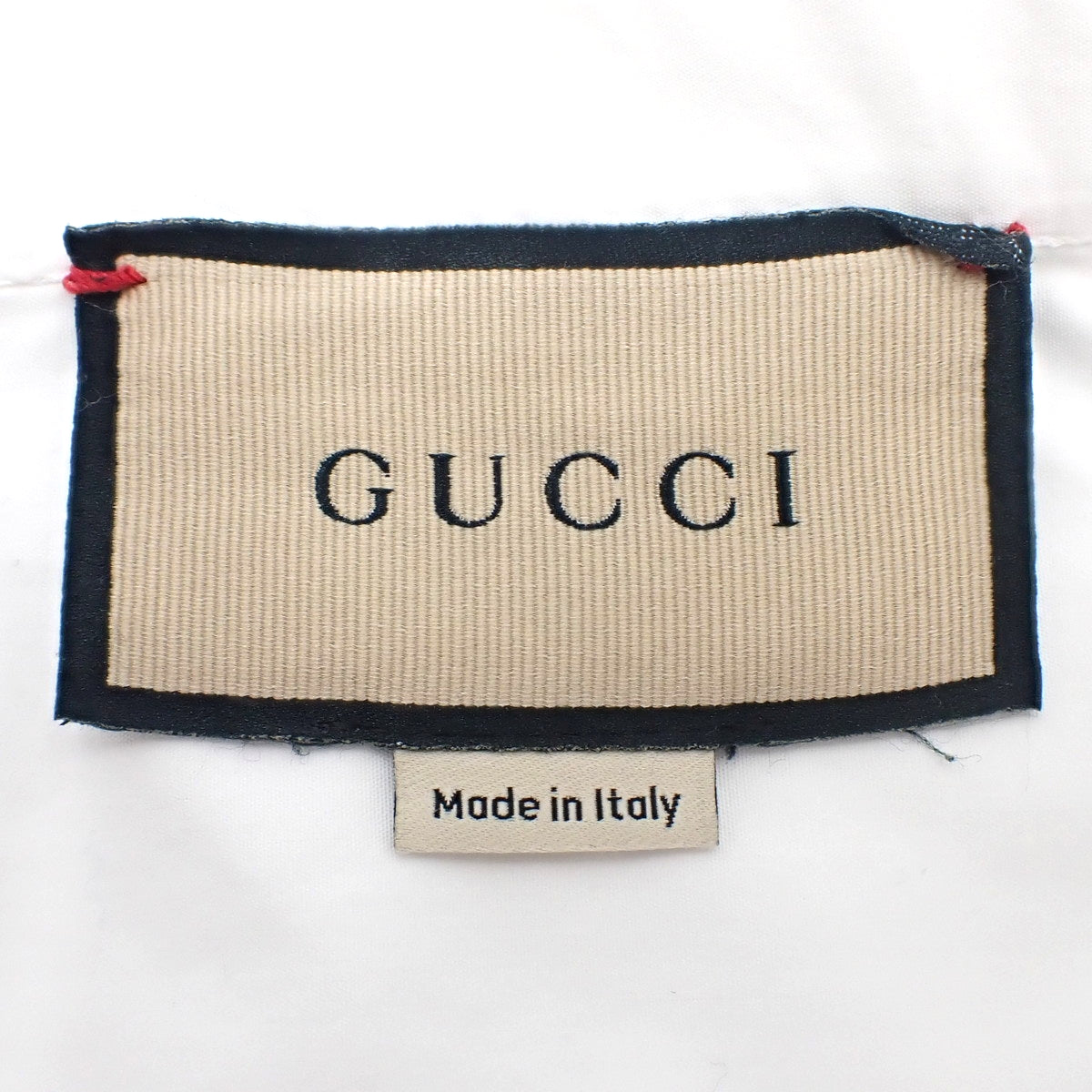 GG logo embroidered shirt size 40