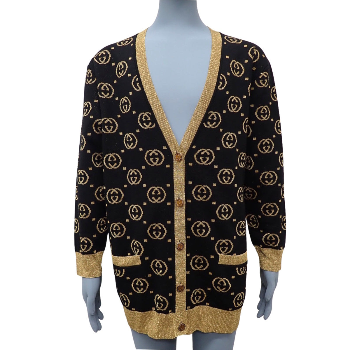 インターロッキング ラメ L 長袖