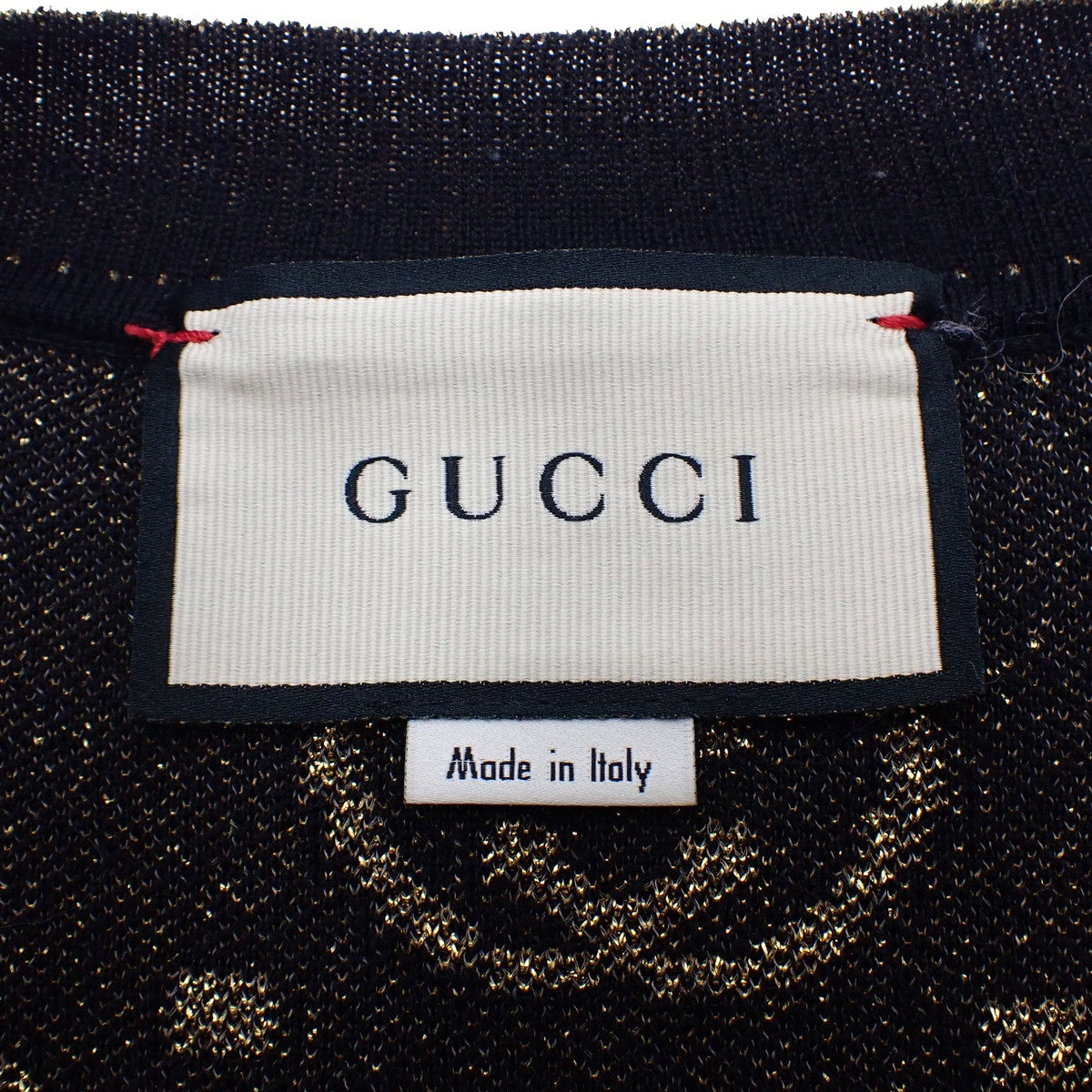 GUCCI Interlocking G Lamé L Long Sleeve|Vintage Luxury Brand Specialty Store|Shibuya, Tokyo|alamode