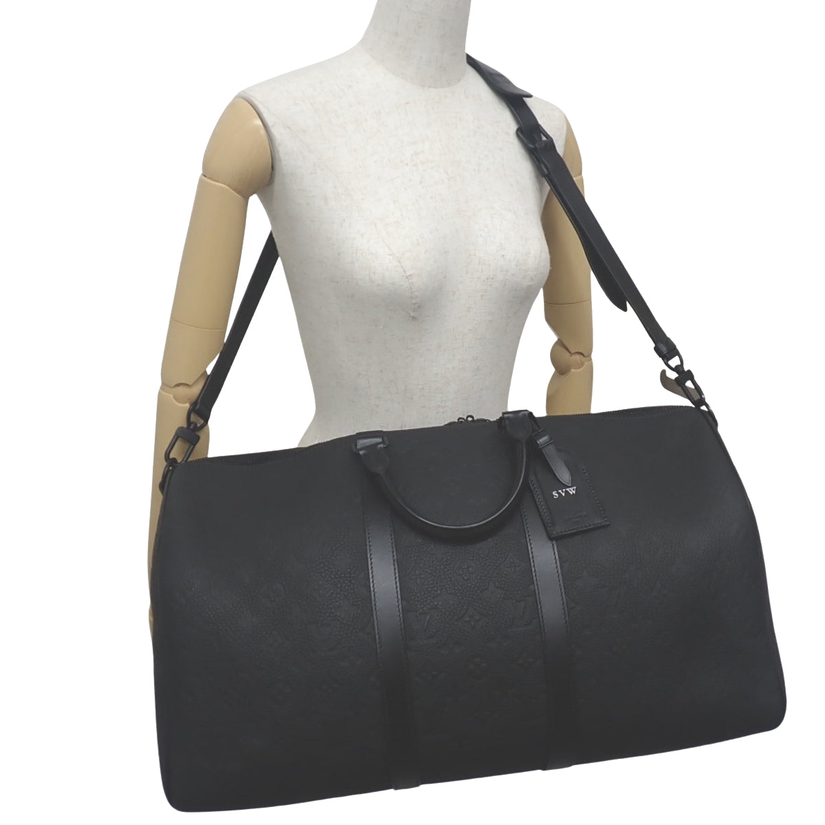 モノグラム・アンプラント キーポル・バンドリエール50 ブラック M59025