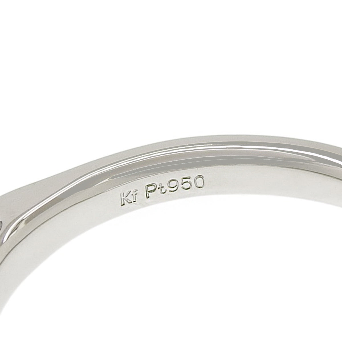 Diamond Ring D0.53 Platinum Pt950 5.4g