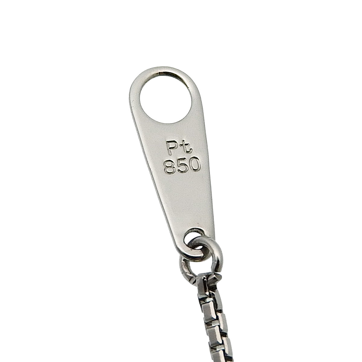 エメラルド ダイヤモンド ティアドロップ ネックレス E1.12/D0.25 プラチナ Pt850 6.2g