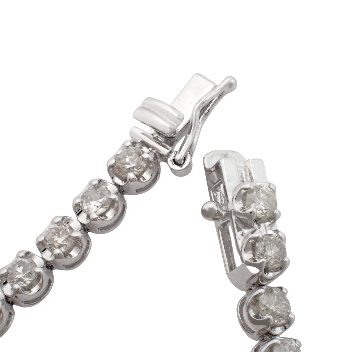 ダイヤモンド テニスブレスレット D3.00 K18WG 8.7g