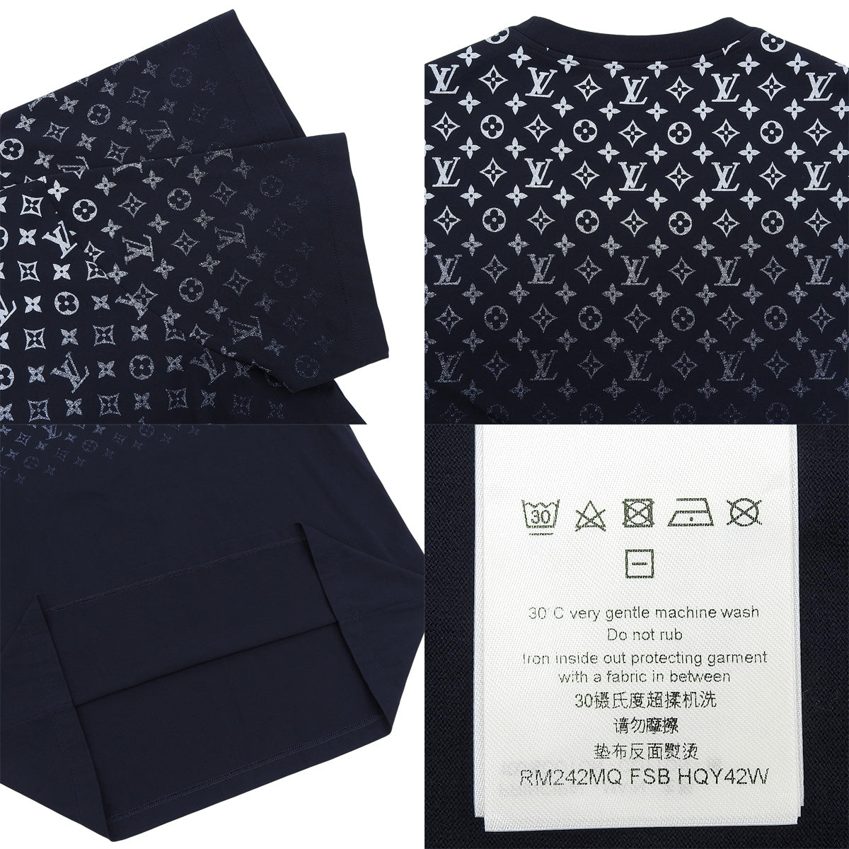 渐变色T恤 2024 XXL RM242MQ