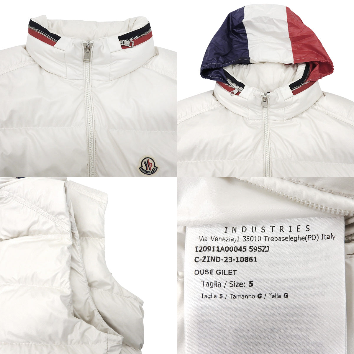 OUSE 2023款带帽羽绒背心