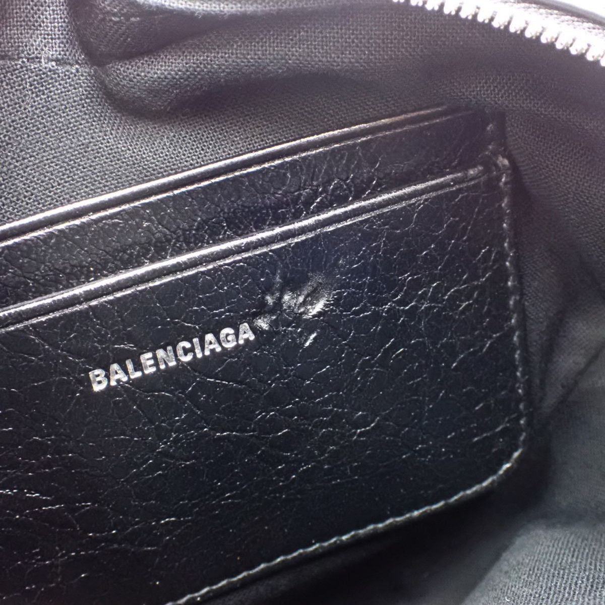 Lucagol Heart Mini Bag in Black Leather 722781